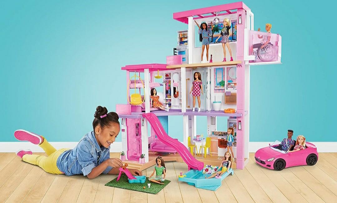 Barbie house ready hot sale