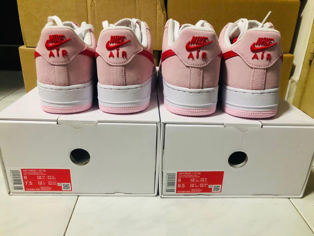 nike airforce 1 loveletter