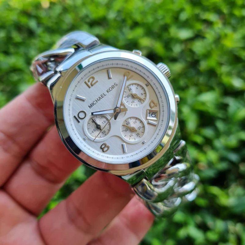 Original 100% Michael Kors Watch Silver Mk3149