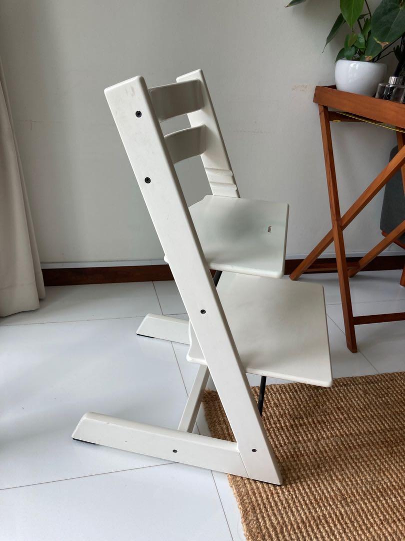 original stokke tripp trapp chair and original box and instructions babies kids baby nursery kids furniture kids tables chairs on carousell
