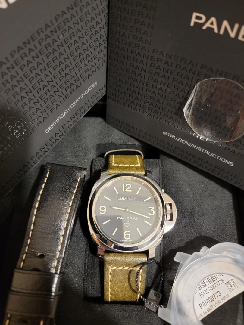 Panerai Luminor Base Logo PAM 773 Carousell