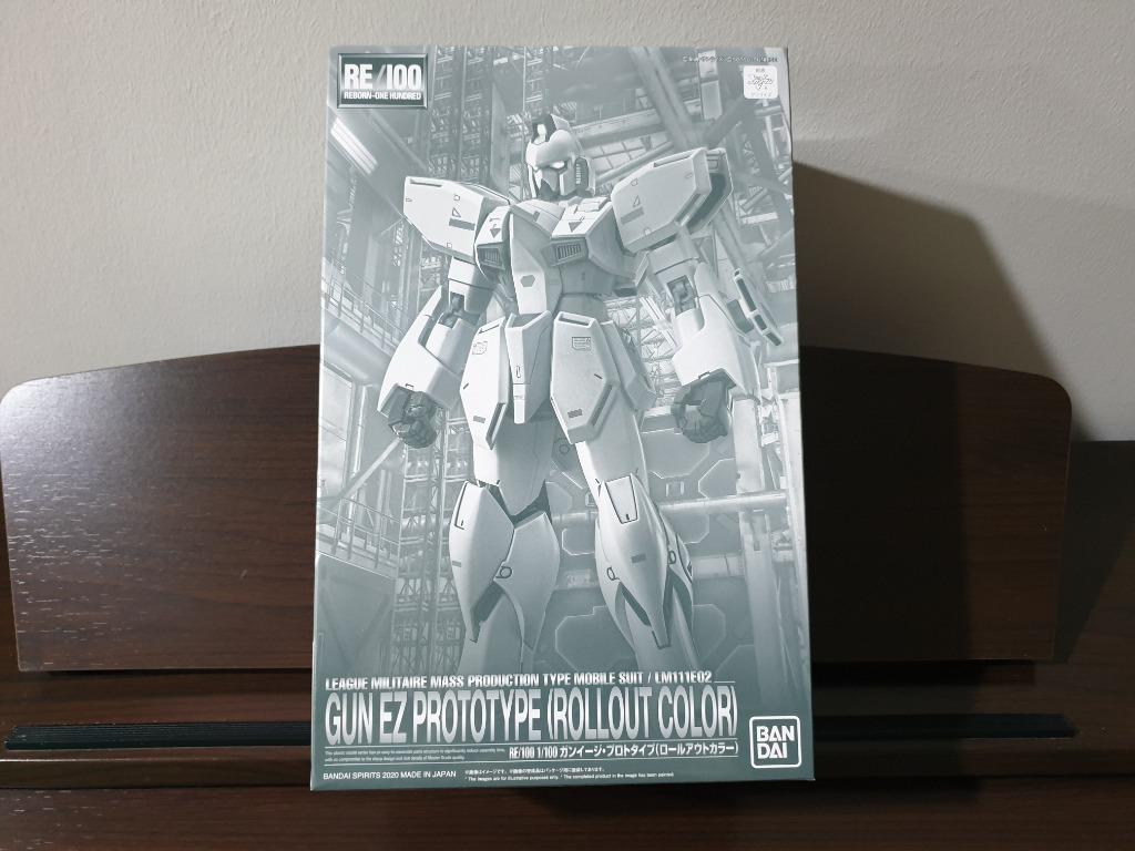 P Bandai Lm111e02 Gun Ez Prototype Rollout Color Re 100 Gundam Hobbies Toys Toys Games On Carousell