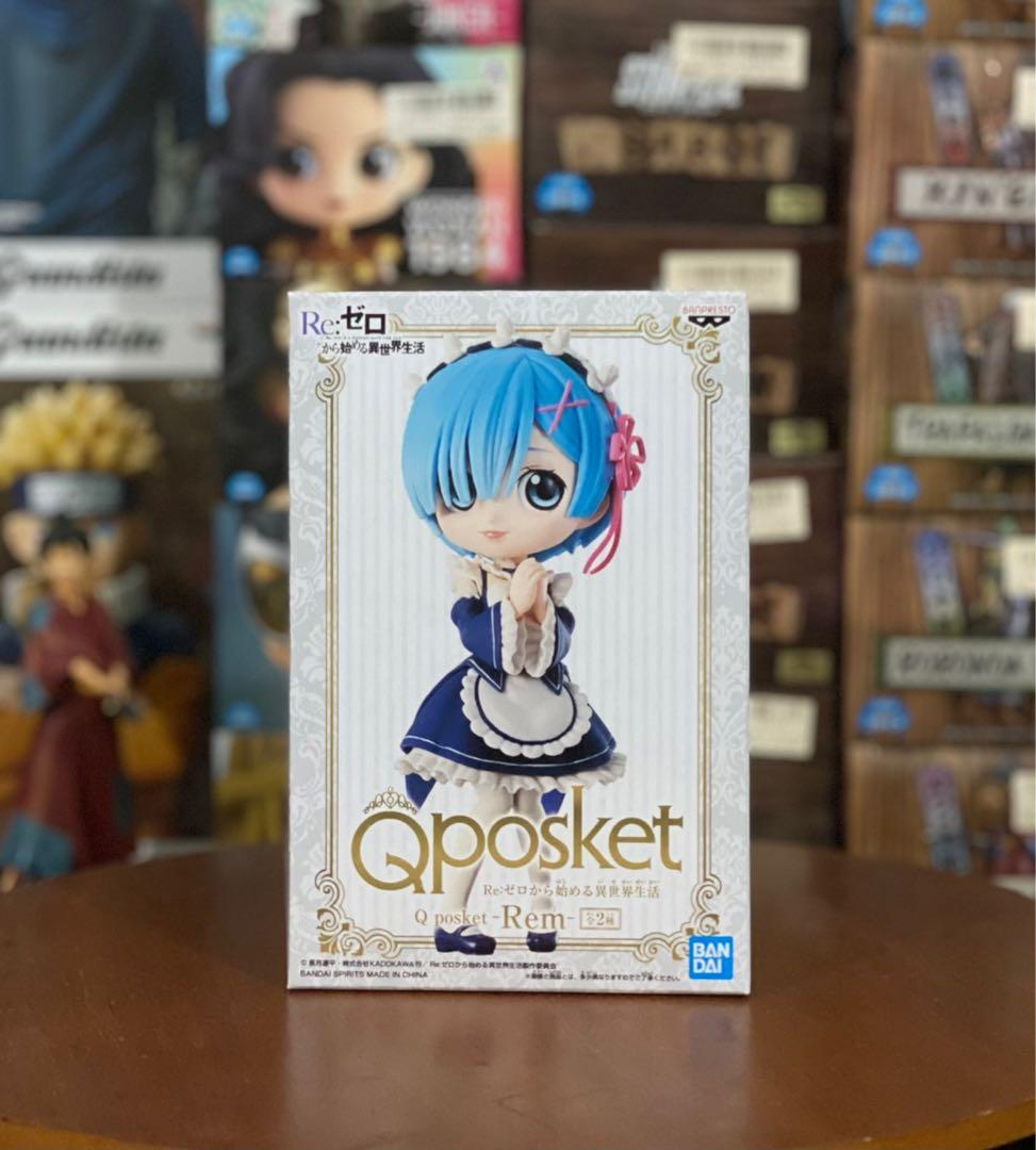 Qposket Re Zero Starting Life In Another World Rem Figure Ver B Hobbies Toys Toys Games On Carousell