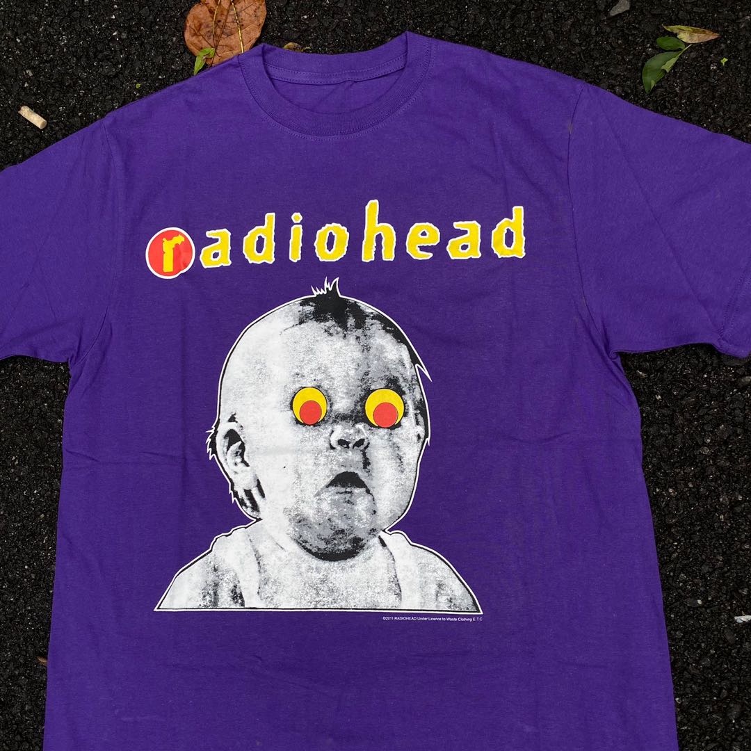 Radiohead pablo honey tour t shirt clearance