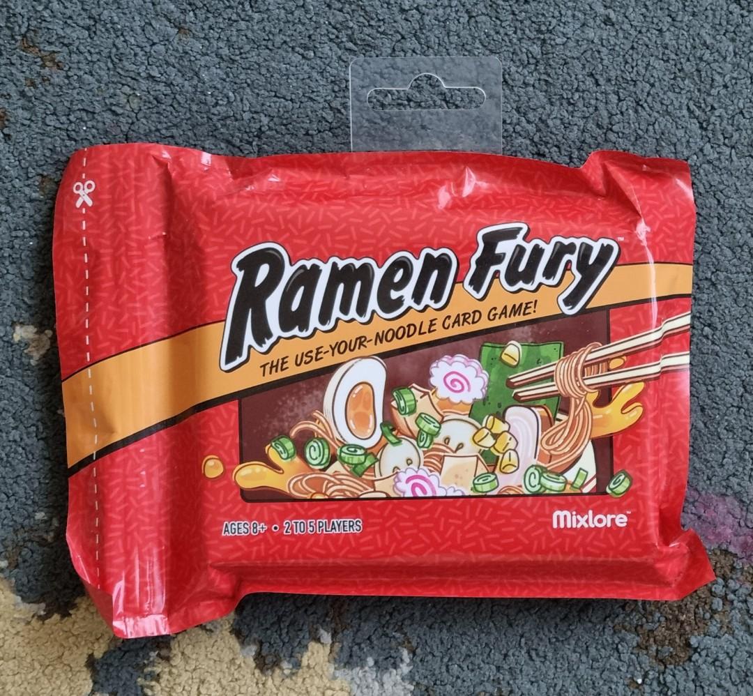 Ramen Fury The Use Your Noodle Card Game Hobbies Toys Toys Games On Carousell