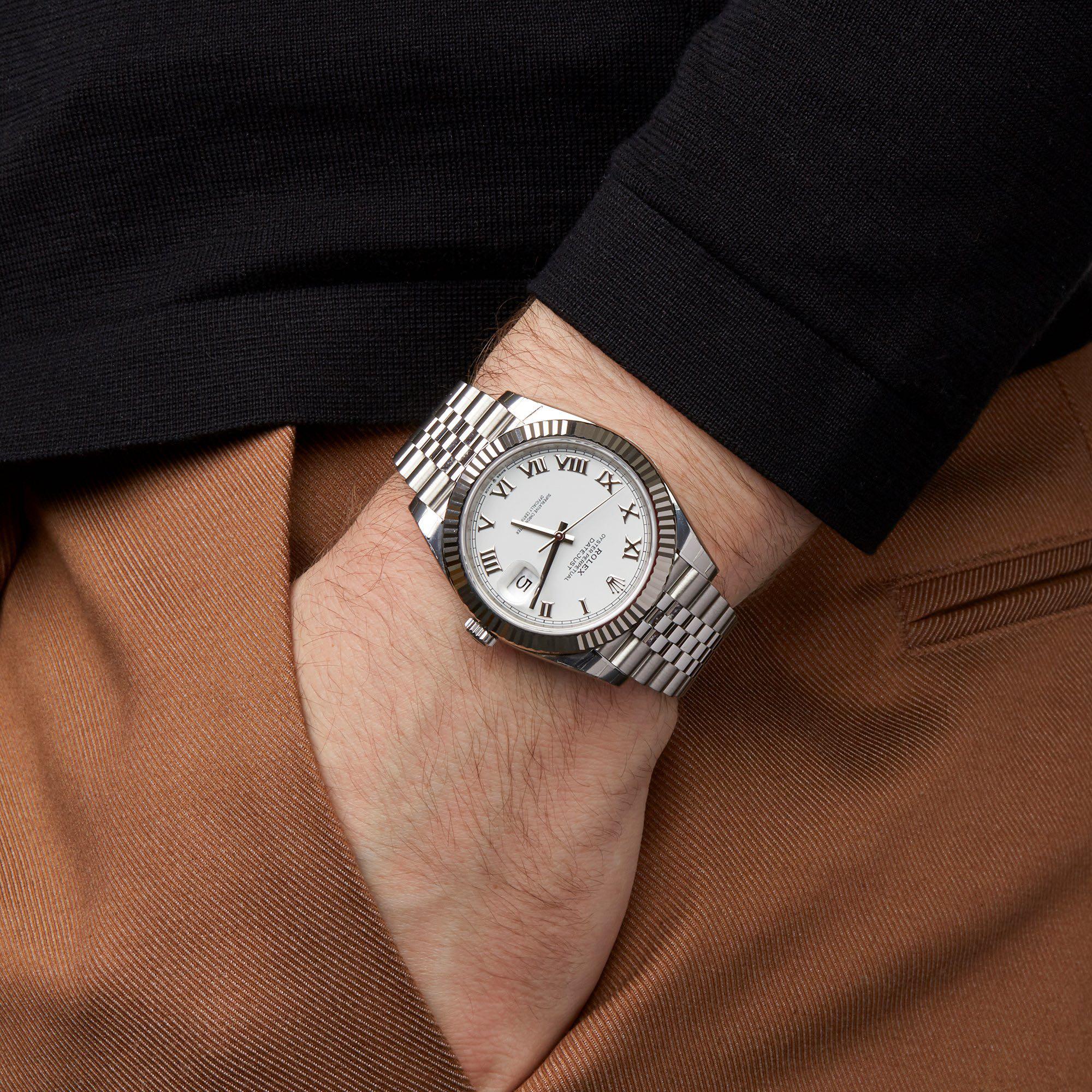 Datejust 41 outlet white