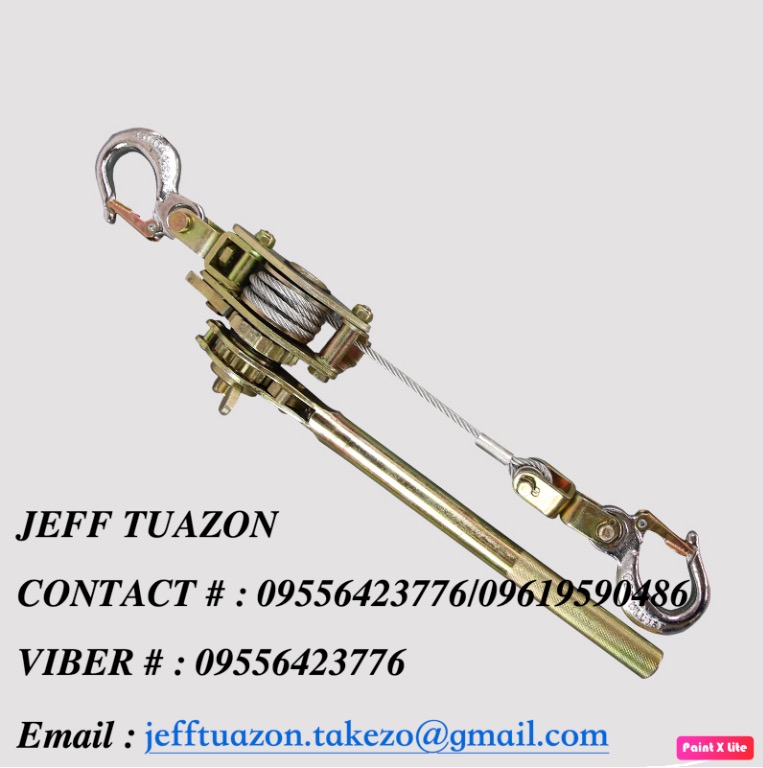 RATCHET PULLER, Commercial & Industrial, Industrial Equipment on Carousell