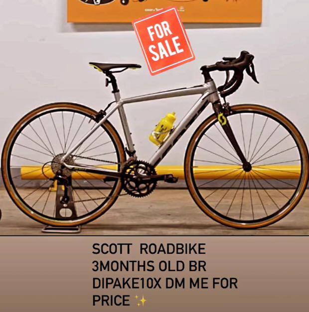 Road Bike Scott Speedster 30, Olah Raga 