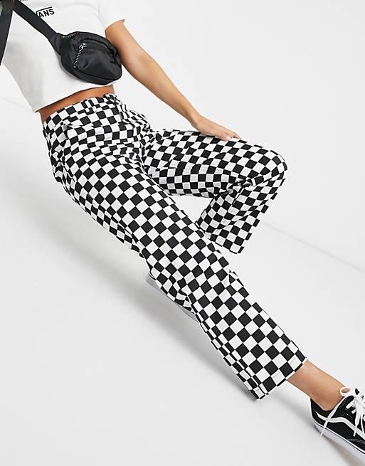 Vans Checkerboard fits XS M Checkered Vintage Y2K Zara Ulzzang Princess Polly Supergurl Chino Pants Trousers