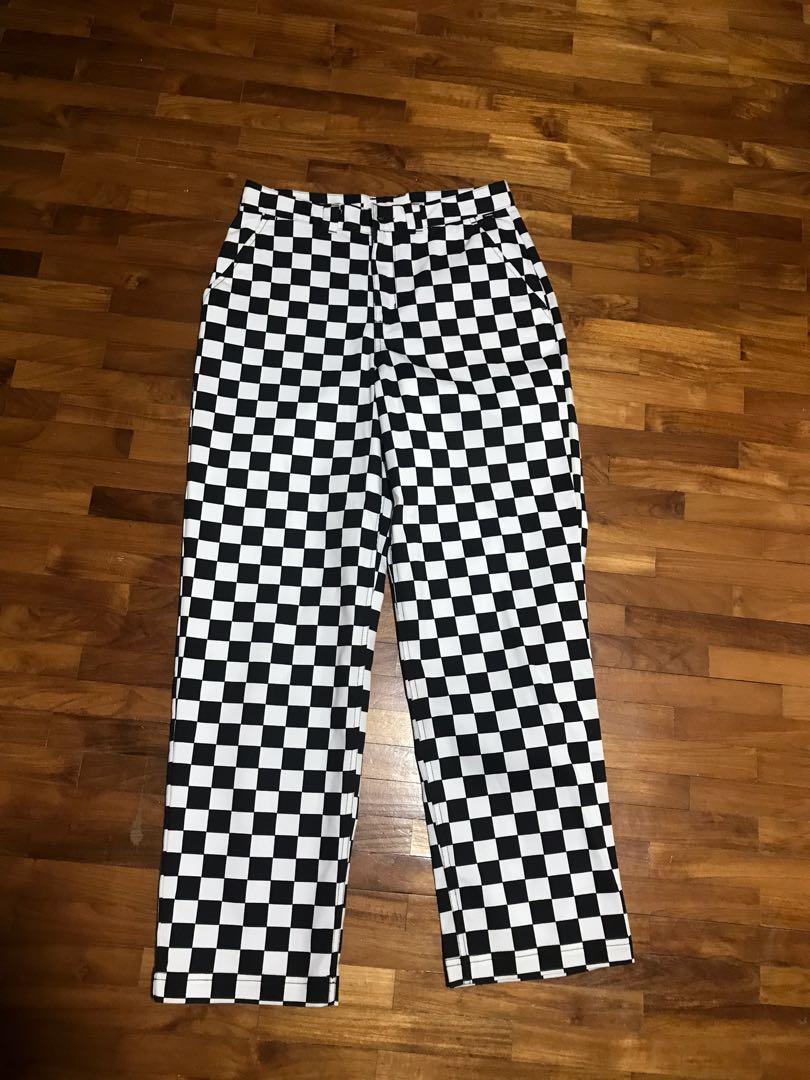Vans Authentic Chino Print Pants Wmn (checkerboard)