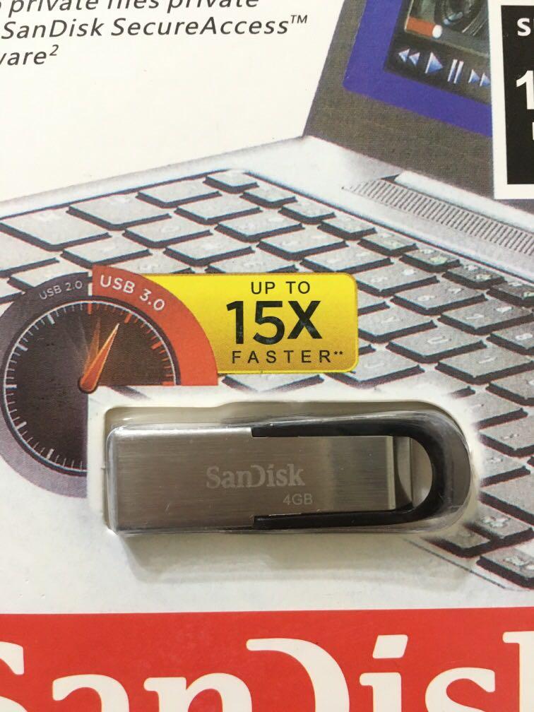 SanDisk Ultra Flair 4GB (Category: Hard Disks & Thumbdrives) located in Las Pinas. Submitted by claraluna (Listing ID 1094244381, Image 2). Description: USB 3.0 Flash Drive *Test ko muna before ko ipaship Rfs: Micro SD order ko sa shopee, eto dumating. Bilhin niyo na. 🥲.