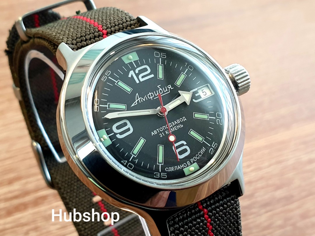 Vostok amphibia smooth bezel new arrivals