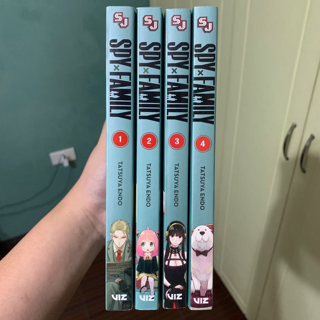 Spy x Family Volumes 1-4, Hobbies & Toys, Books & Magazines, Comics