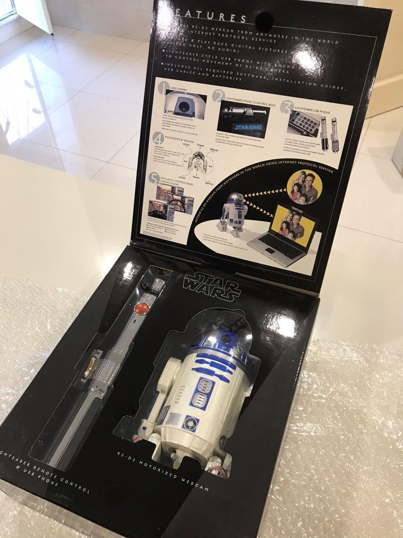 Star Wars R2-D2 wireless webcam (limited edition), Hobbies & Toys 