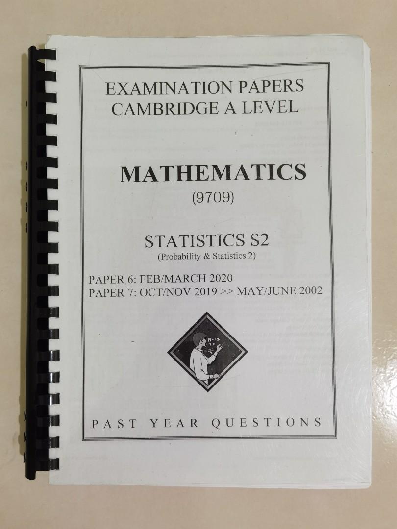 Statistics 2 Past Year Textbooks On Carousell