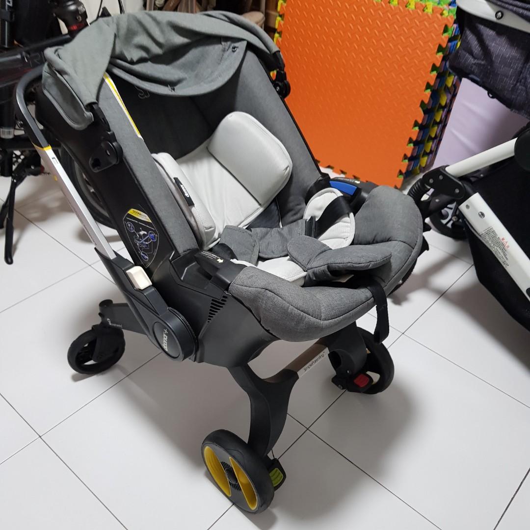 Storm Grey Doona Stroller cum Car Seat