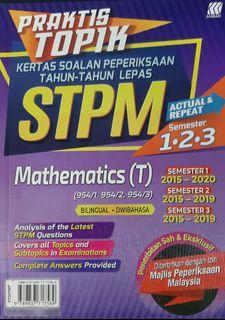 Affordable Stpm And Mathematics T For Sale Textbooks Carousell Malaysia