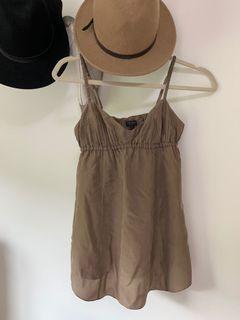 Talula silk tank top