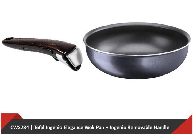 Tefal Ingenio 26cm Wok pan, Furniture & Home Living, Kitchenware