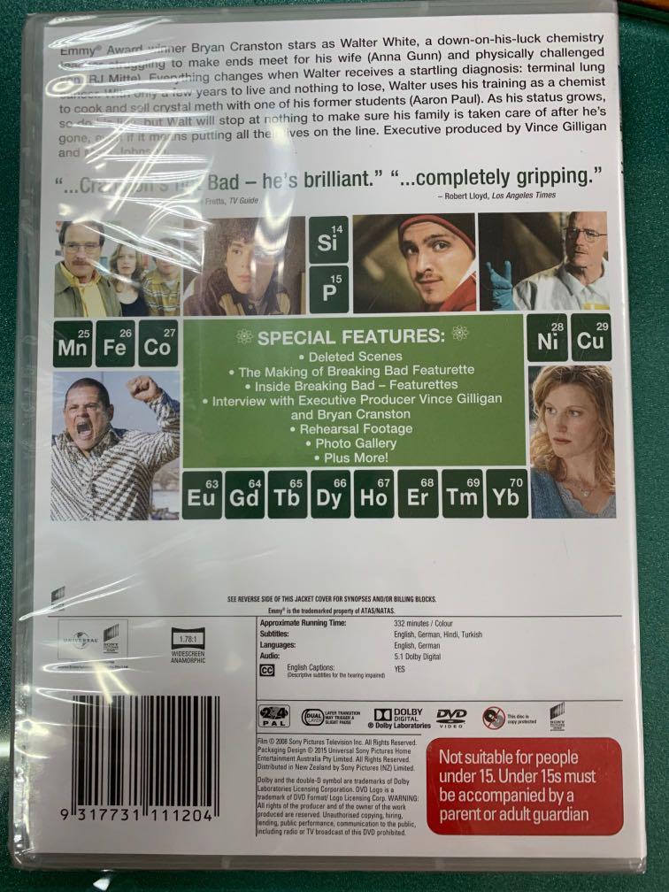 The Breaking Bad The First Season 3cd (Category: CDs & DVDs) located in Pasay City. Submitted by ayinong168 (Listing ID 1094259609, Image 2). Description: 3 cd collection Item is in excellent condition mint still in plastic pm for inquiries .