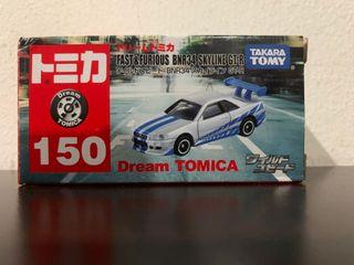 Tomica Paul walker Nissan skyline gt-r dream tomica