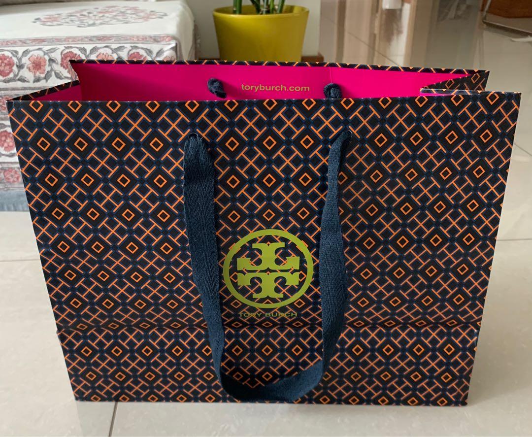 tory burch paper bag