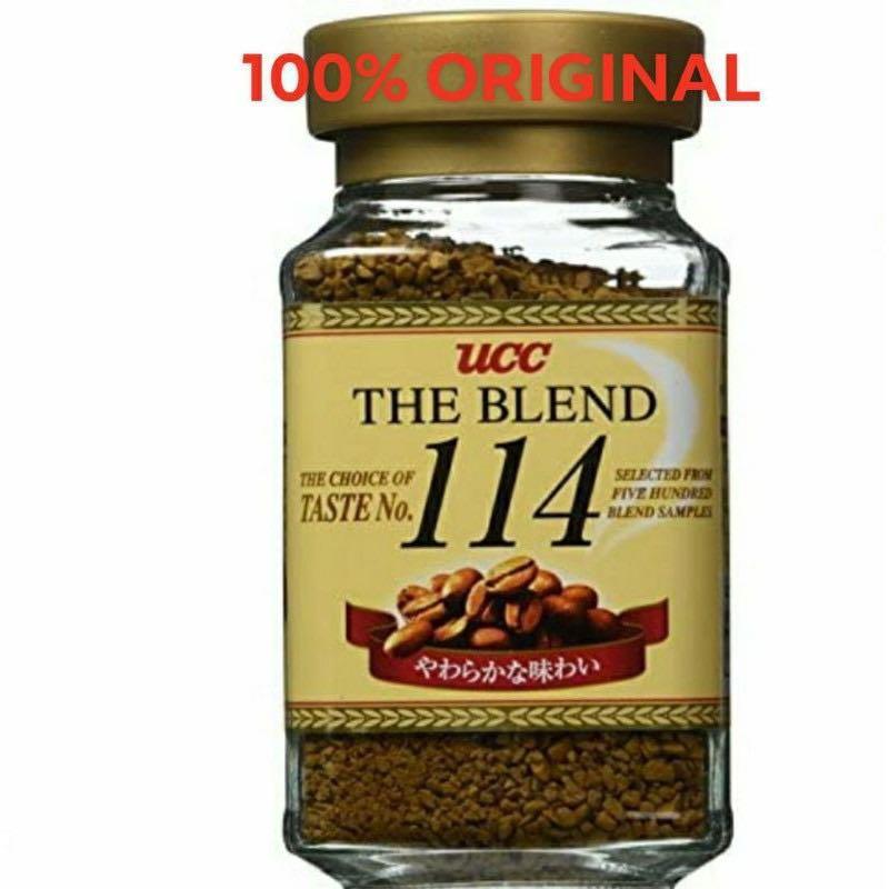 UCC THE BLEND 114 (Category: Beverages) located in Navotas City. Submitted by Tintin2509 (Listing ID 1094320034, Image 1). Description: 100% Original /authentic UCC coffee from Japan 90 GRAMS NET Blend no.114 and no.117 available Expiration date 2023 .