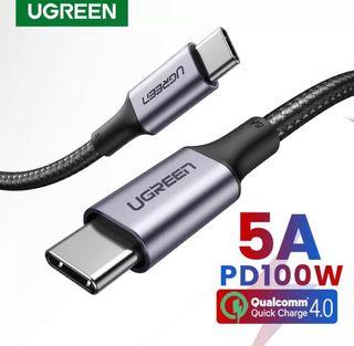 UGREEN 100W 1 Meter USB-C to USB-C Cable 5A 100W PD (Brand New) !!