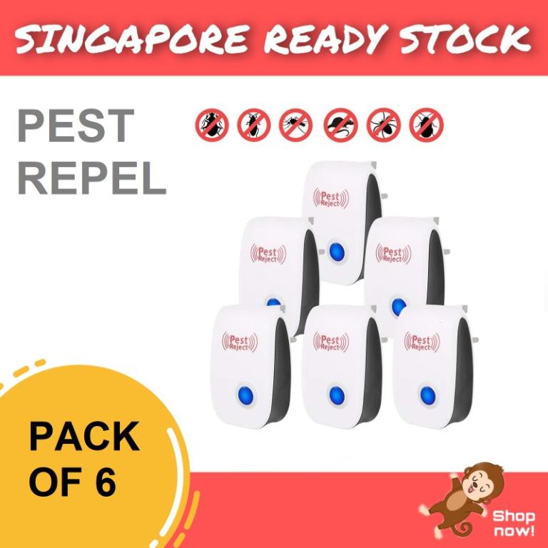  Ultrasonic Pest Repeller - 6 Pack, Pest Repeller Plug