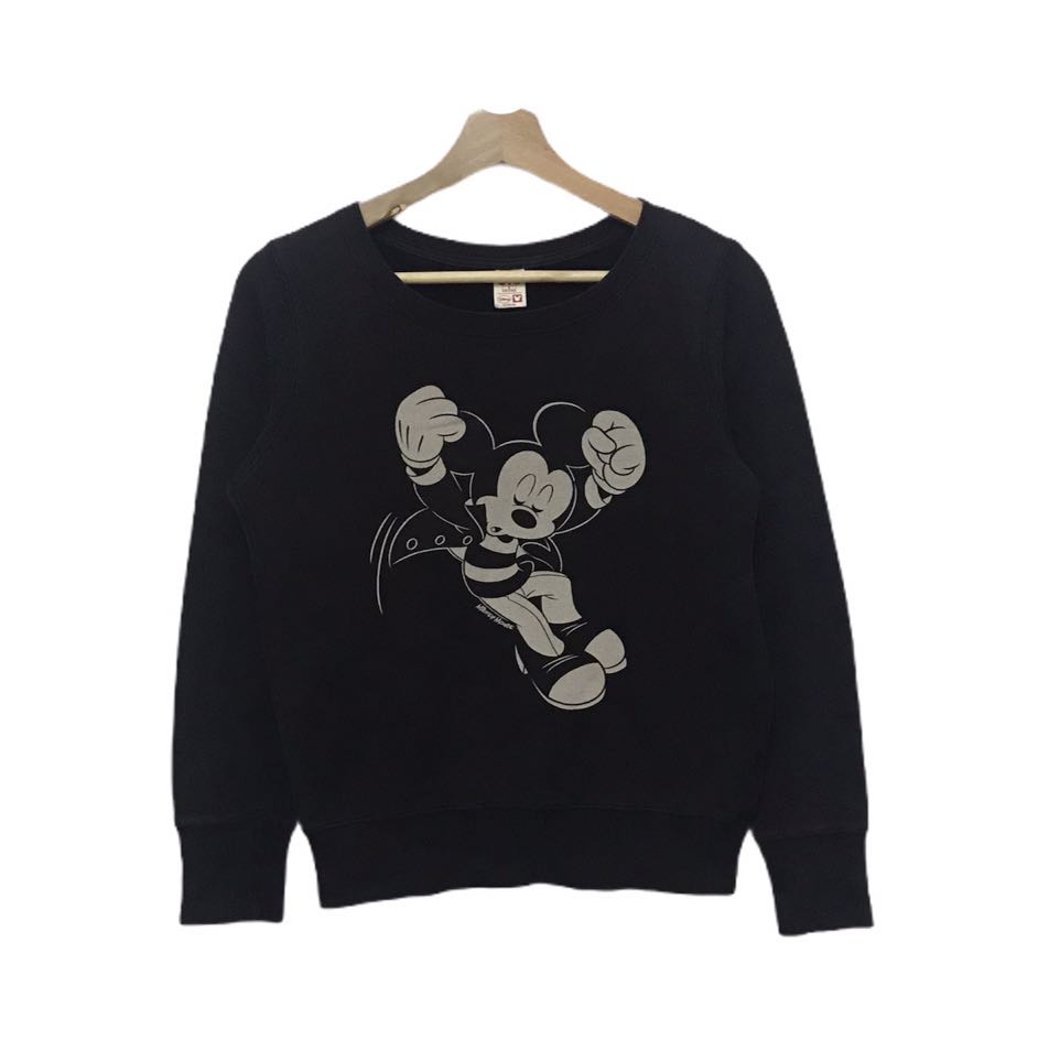 Uniqlo mickey mouse sweatshirt on sale