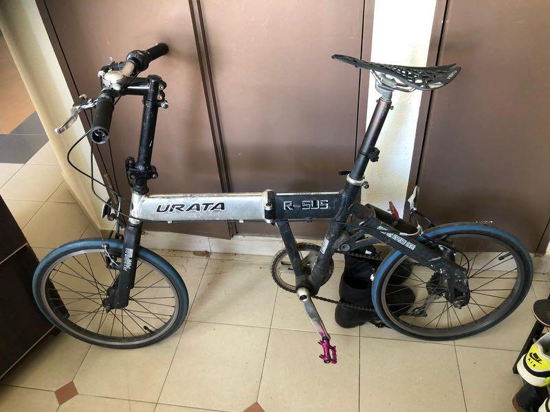 Urata Foldable Bike Sports Equipment Bicycles Parts Bicycles on Carousell
