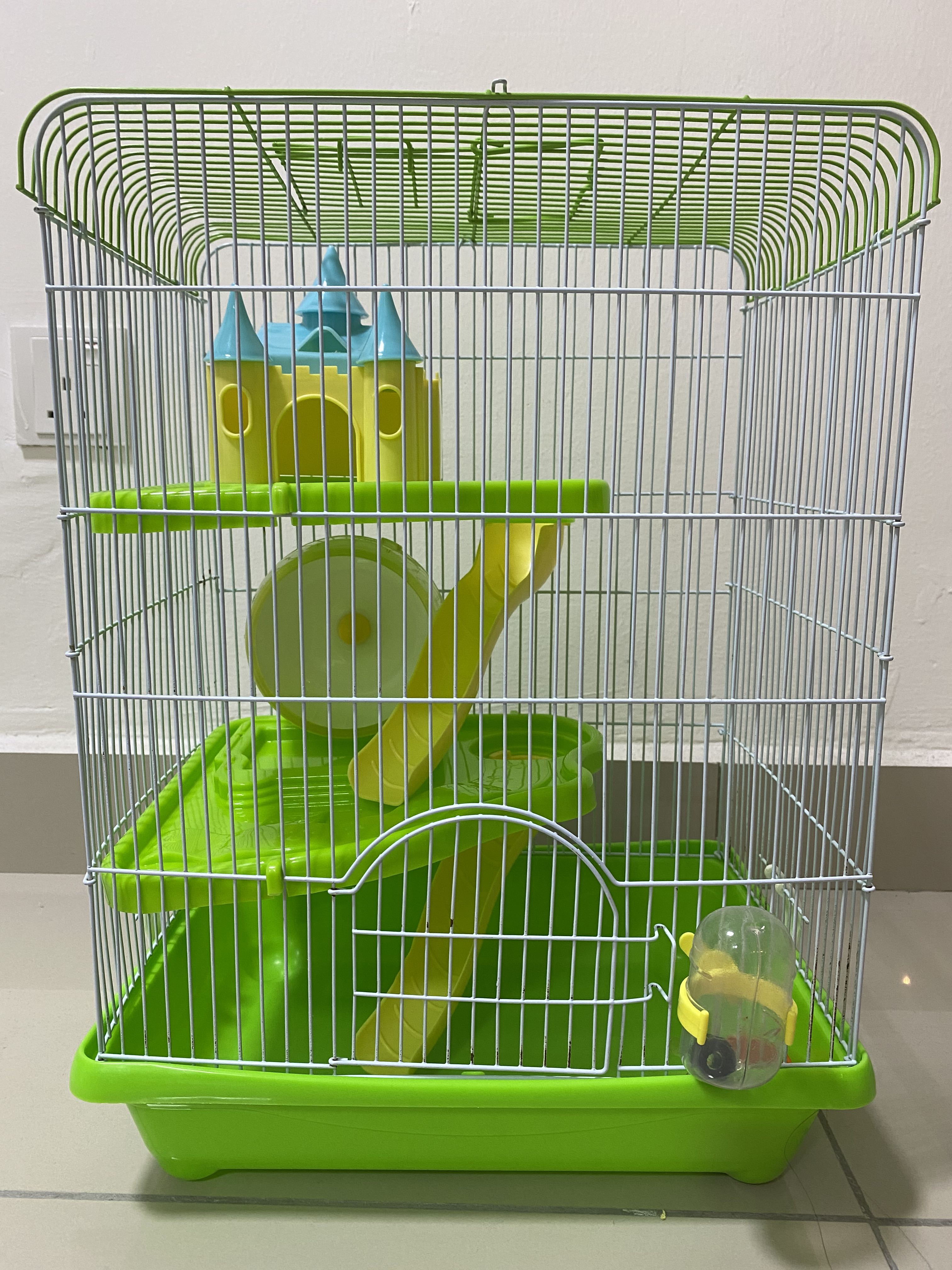 Used hamster cage for sale 2025