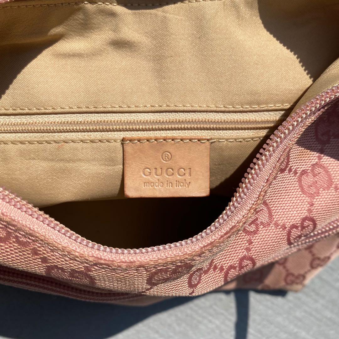 Pink vintage gucci bag sales