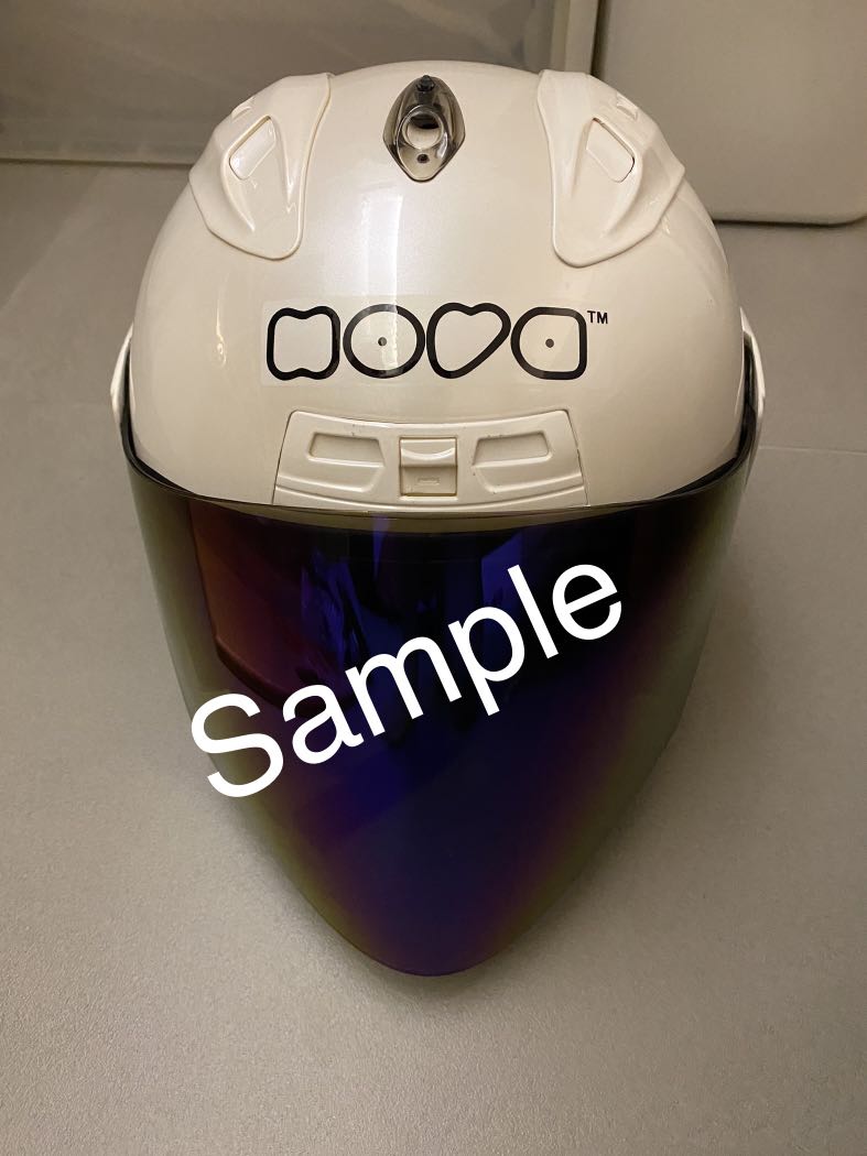 Visor for Nova Helmet., Motorcycles, Motorcycle Apparel on Carousell