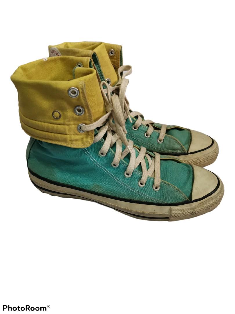 Vtg 80s converse knee high