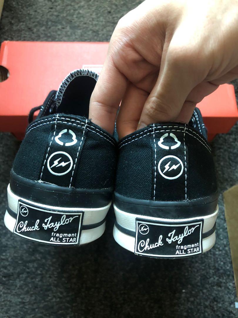 25 cm Fragment x Moncler Converse Men s Fashion Footwear Sneakers on Carousell