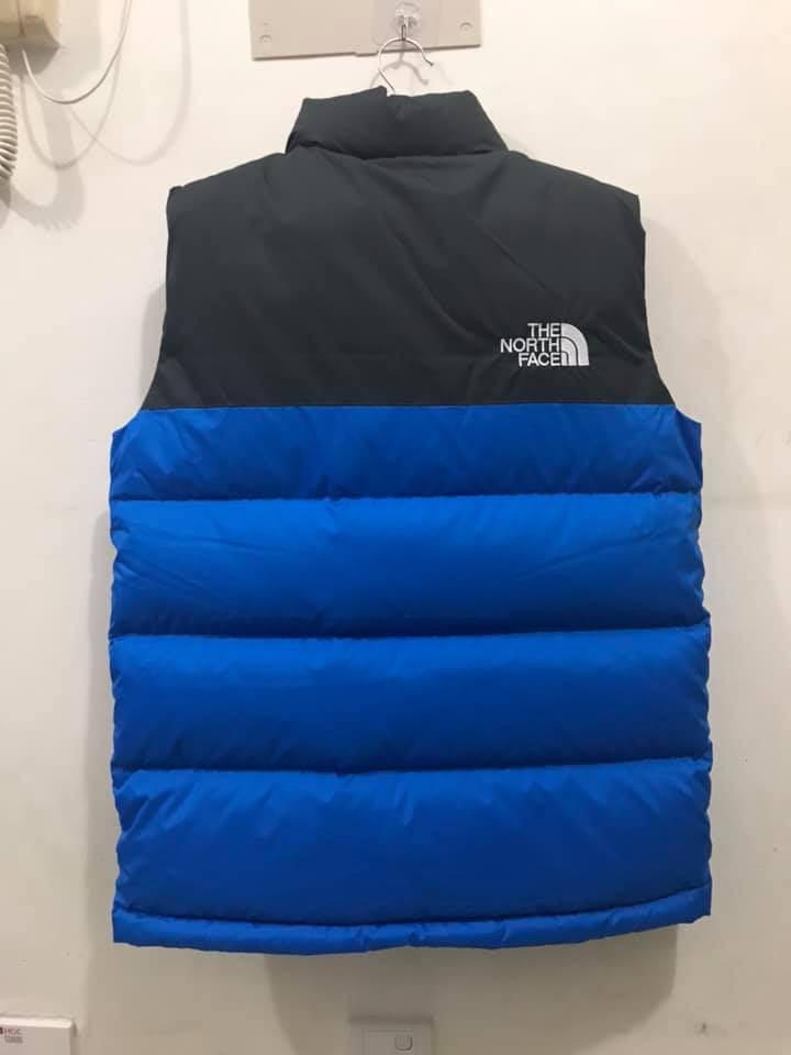 The North Face 1992 Nuptse Vest in Blue, 男裝, 上身及套裝, 背心
