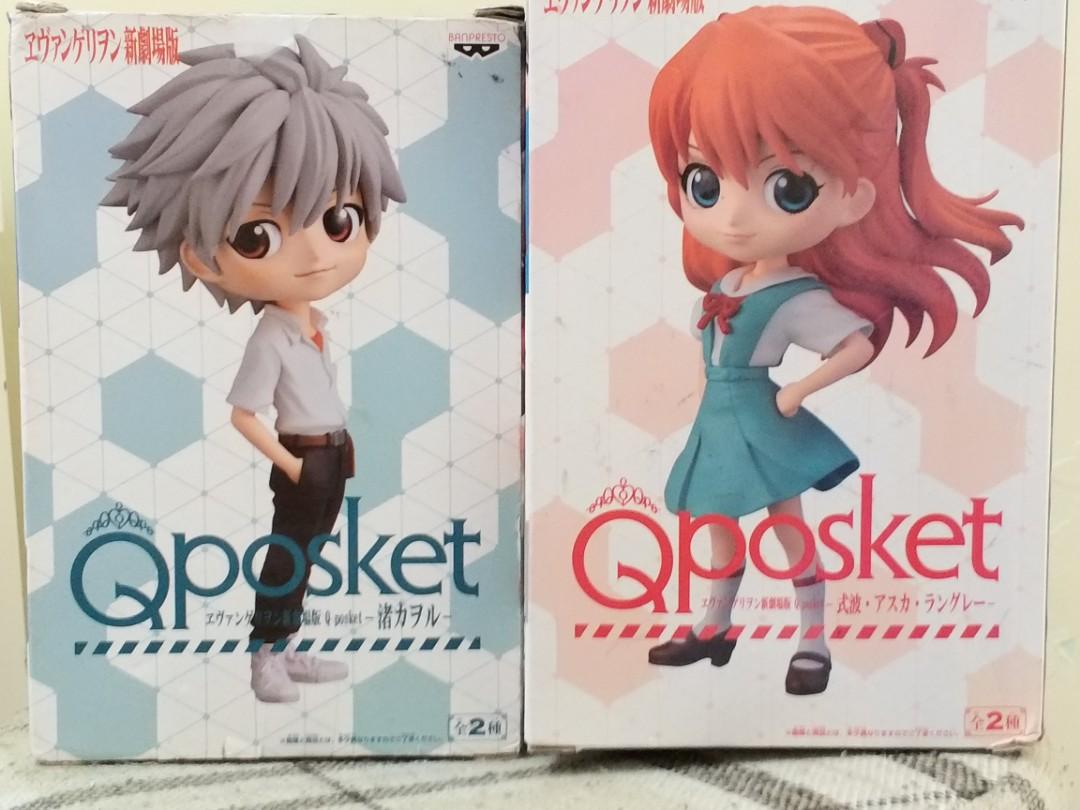 渚薰 明日香 新世紀福音戰士 Qposket 玩具 遊戲類 玩具 Carousell