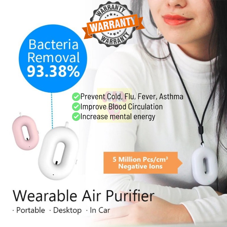 Ionkini wearable air clearance purifier review