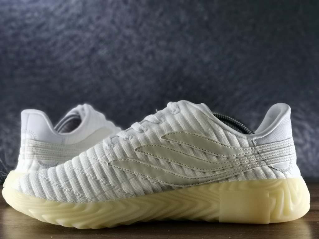 Adidas Sobakov All White Men s Fashion Footwear Sneakers on