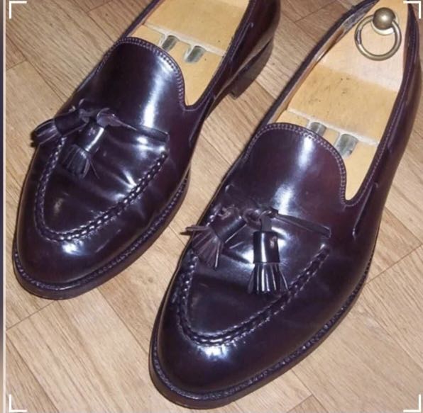 Alden cordovan tassel on sale loafers