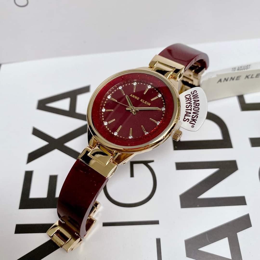 Anne klein deals watch red
