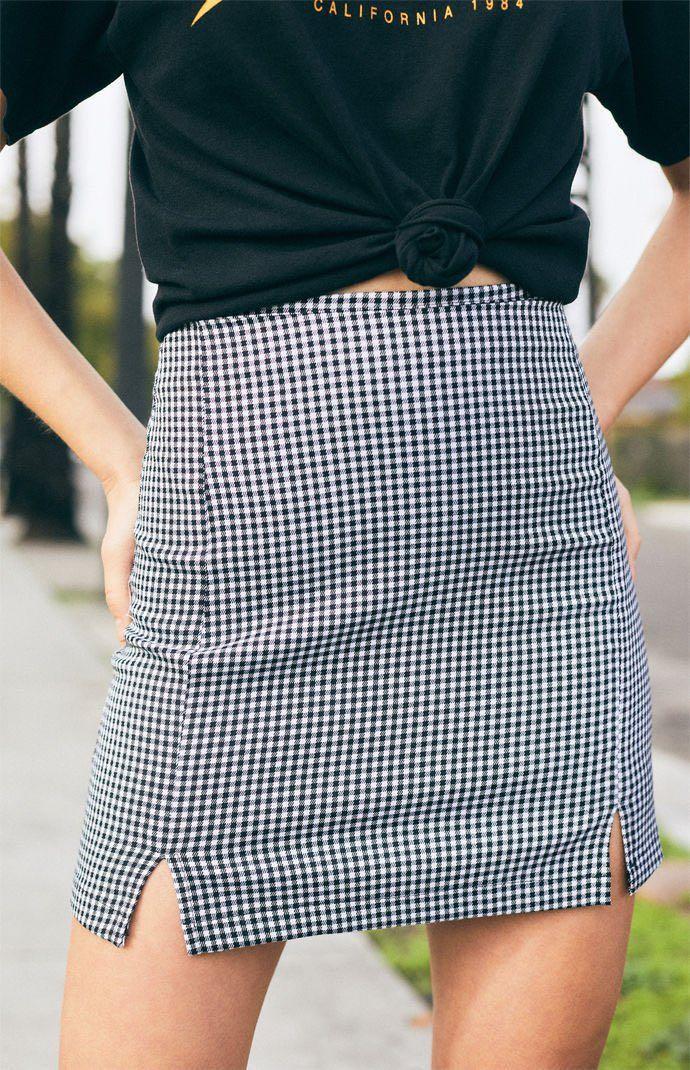 Black and white brandy clearance skirt