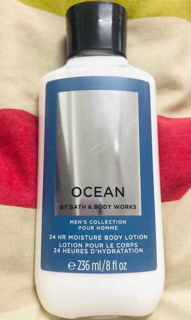 Bath Body Works Men S Ocean Body Lotion 236 Ml Health Beauty Men S Grooming On Carousell