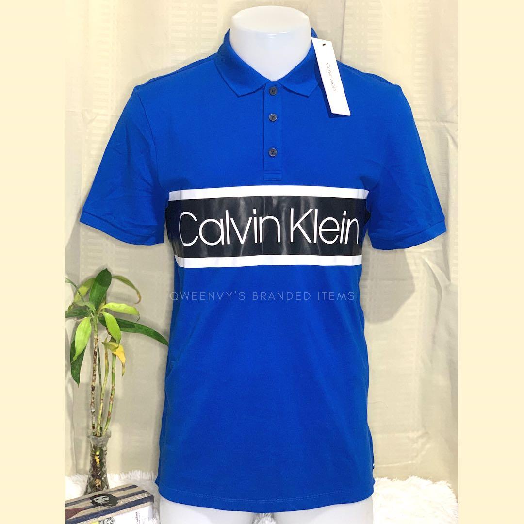 Calvin klein pima outlet cotton polo