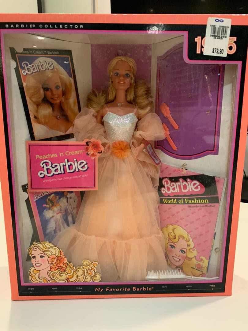 BNIB 1985 Peaches & Cream Barbie, Hobbies & Toys, Toys & Games on Carousell