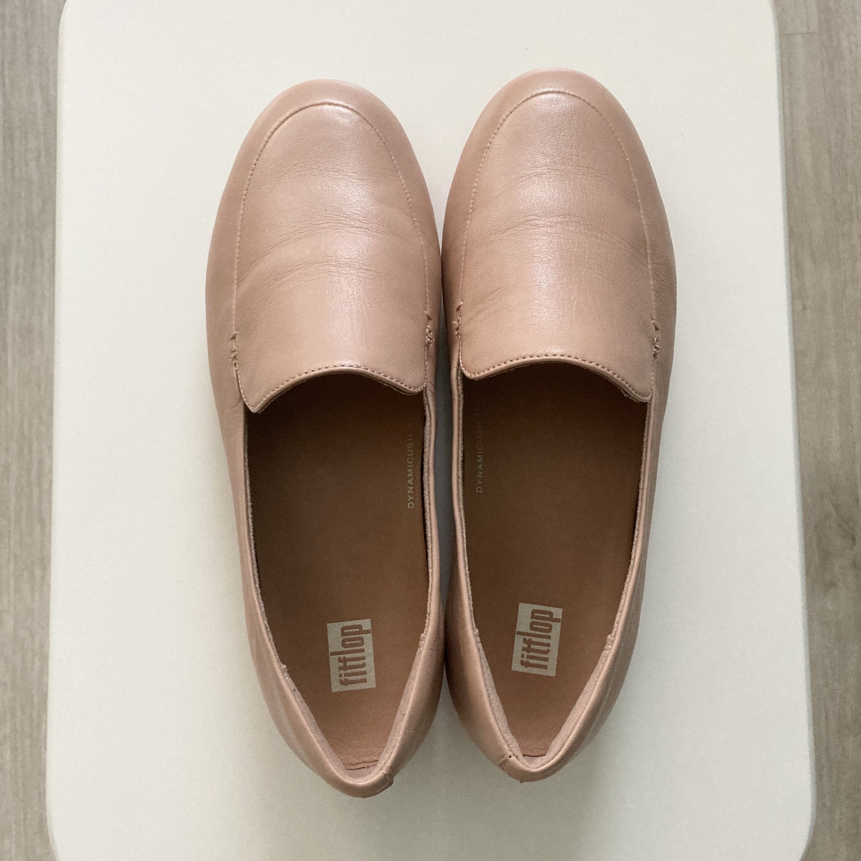 BNIB Fitflop Lena Loafers in Beechwood 