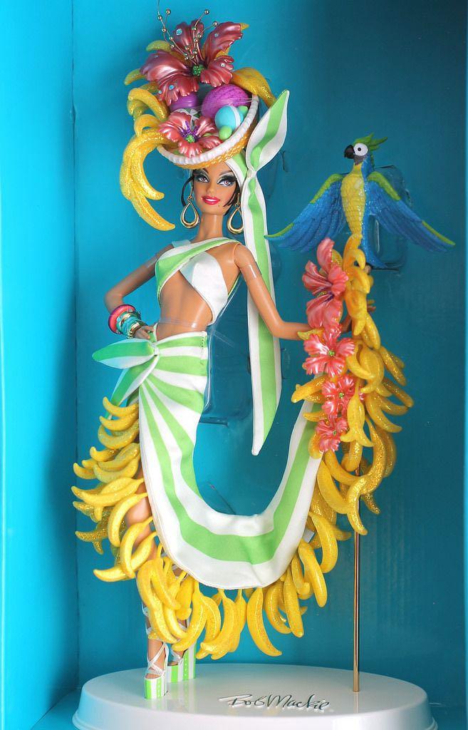 Preciso a menudo Metro Bob Mackie Brazilian Banana Bonanza Barbie Doll, Hobbies & Toys,  Collectibles & Memorabilia, Fan Merchandise on Carousell