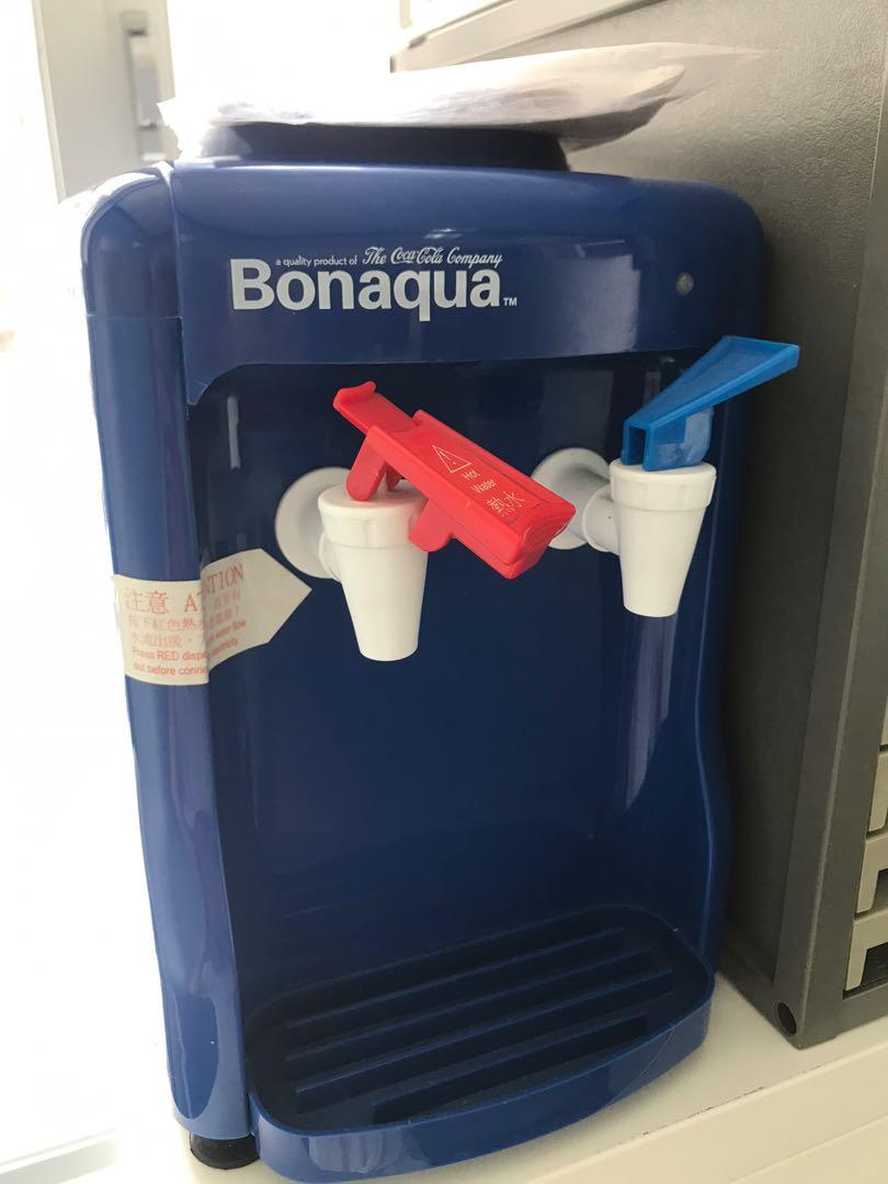 （27/6前取）迷你Bonaqua寫字樓/辦公室水機/室溫水/熱水功能/蒸餾水機/礦泉水機/mini water dispenser/H2O