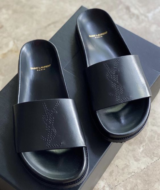 Ysl slides mens sales